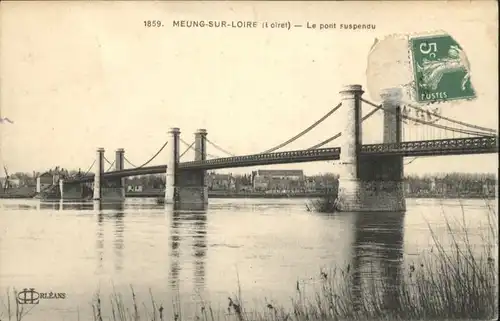 Meung-sur-Loire Pont Suspendu x
