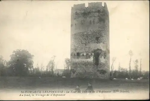 Saint-Forgeux-Lespinasse Tour Donjon Espinasse *