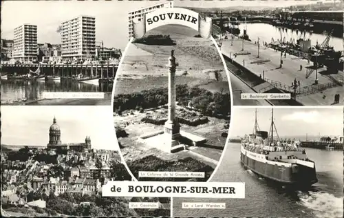 Boulogne-sur-Mer Le Lord Warden le Boulevard Gambetta x