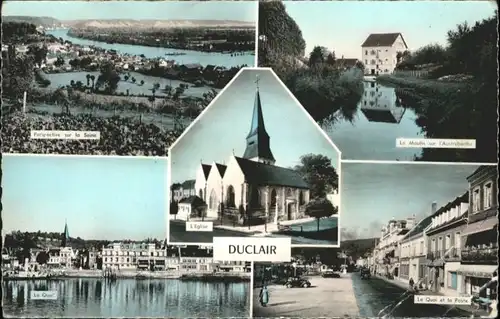 Duclair Eglise Moulin la Poste x