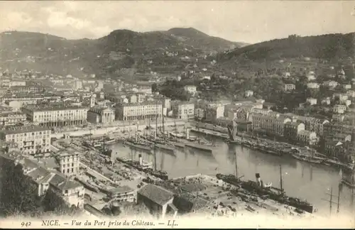 ws81300 Nice Alpes Maritimes Nice Port * Kategorie. Nice Alte Ansichtskarten