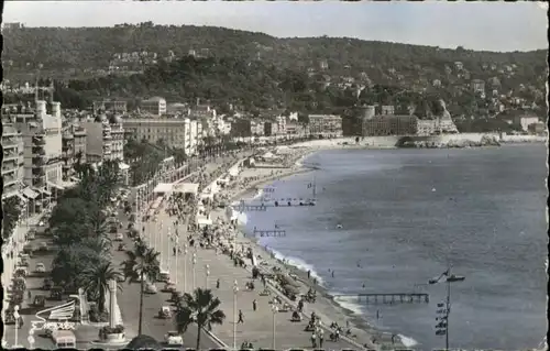 ws81352 Nice Alpes Maritimes Nice la Promenade des Anglais x Kategorie. Nice Alte Ansichtskarten