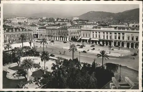 ws81772 Nice Alpes Maritimes Nice la Place Massena x Kategorie. Nice Alte Ansichtskarten