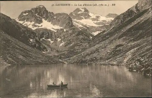 Cauterets le Lac d'Estom *