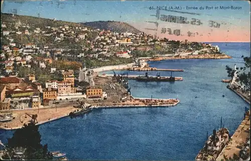 ws81840 Nice Alpes Maritimes Nice Entree du Port x Kategorie. Nice Alte Ansichtskarten