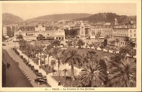 ws81913 Nice Alpes Maritimes Nice le Casino les Jardins * Kategorie. Nice Alte Ansichtskarten