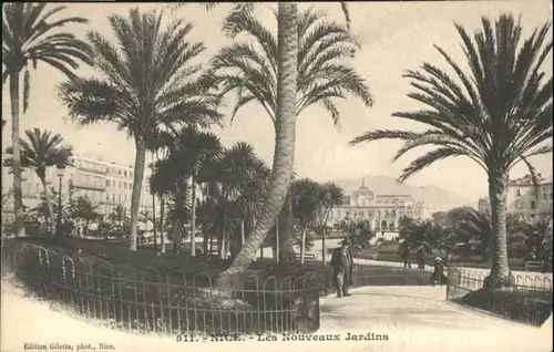 ws81914 Nice Alpes Maritimes Nice les Jardins * Kategorie. Nice Alte Ansichtskarten