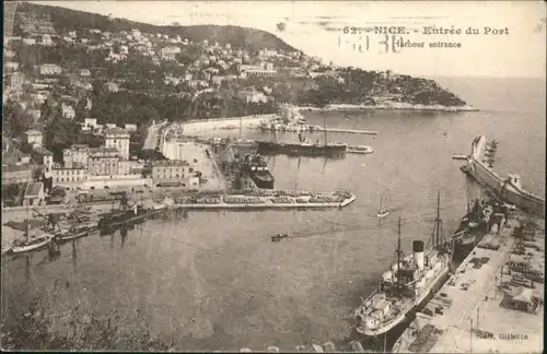 ws81955 Nice Alpes Maritimes Nice Entree du Port x Kategorie. Nice Alte Ansichtskarten