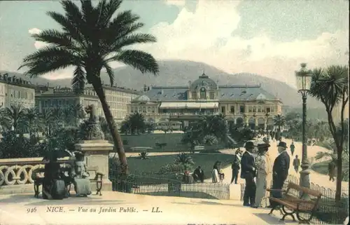 ws81957 Nice Alpes Maritimes Nice Jardin Public x Kategorie. Nice Alte Ansichtskarten