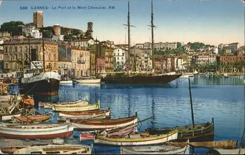 Cannes le Port le Mont Chevalier *