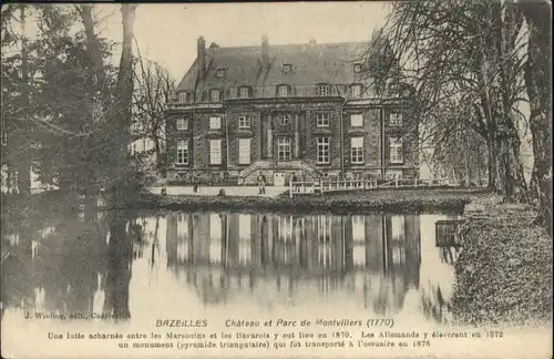 Bazeilles Chateau Parc Montvillers x