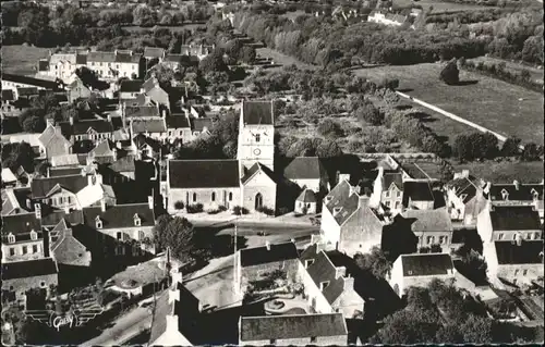 Agon-Coutainville Fliegeraufnahme Eglise *