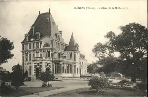 Bleneau Chateau de la Mothe-Jarry x