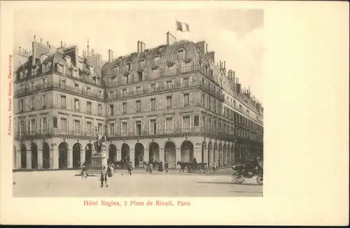 Paris Hotel Regina Place de Rivoli *