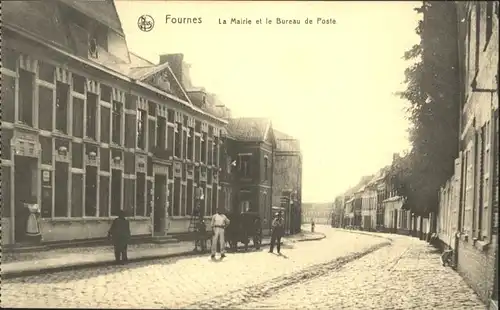 Fournes la Mairie le Bureau de Poste *