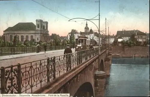 Thionville Moselbruecke Pont de la Moselle x