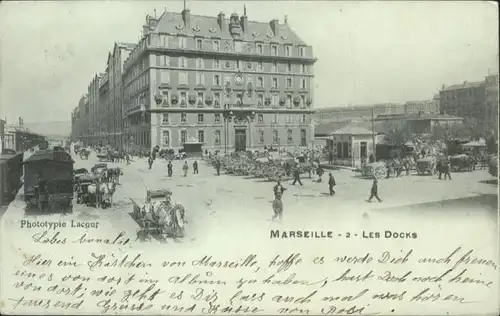 ws91468 Marseille Marseille les Docks x Kategorie. Marseille Alte Ansichtskarten