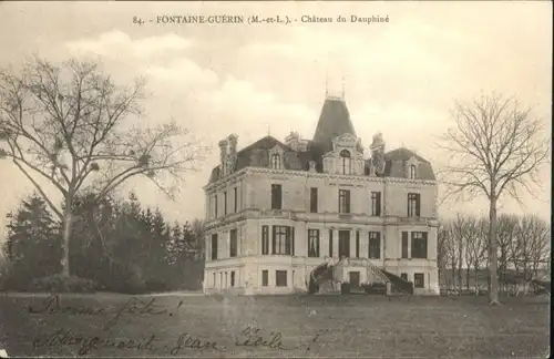 Fontaine-Guerin Chateau du Dauphine *