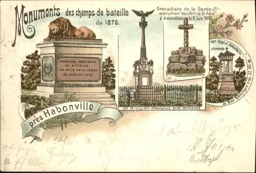 Habonville Monuments des champs de bataille x