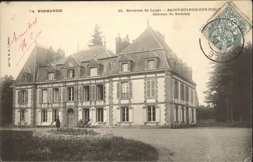 Saint-Sulpice-sur-Risle Chateau du Souchey x