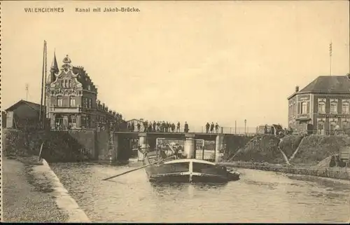 Valenciennes Kanal Jakob-Bruecke *