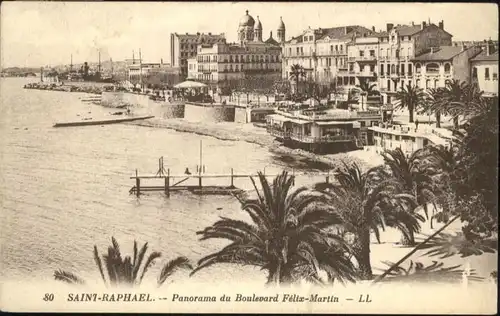 Saint-Raphael Var Saint-Raphael Draguignan Boulevard Felix-Martin x