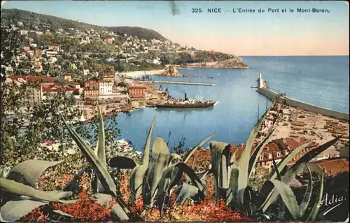 wu59334 Nice Alpes Maritimes Nice Port Mont-Boron * Kategorie. Nice Alte Ansichtskarten