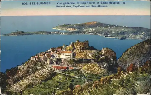 Eze Alpes-Maritimes Eze Cap Ferrat Saint-Hospice x / Eze /Arrond. de Nice