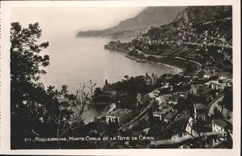 Roquebrune-Cap-Martin Monte Carlo Tete Chien *