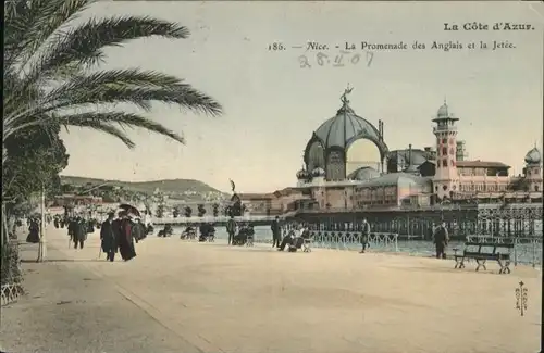 wu59446 Nice Alpes Maritimes Nice Promenade Anglais Jetee  x Kategorie. Nice Alte Ansichtskarten