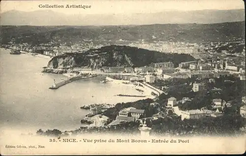 wu59508 Nice Alpes Maritimes Nice Mont Boron Port * Kategorie. Nice Alte Ansichtskarten