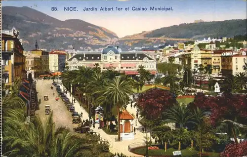 wu59562 Nice Alpes Maritimes Nice Jardin Albert Casino * Kategorie. Nice Alte Ansichtskarten