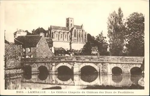 Lamballe Chapelle Chateau Ducs Penthiervre *
