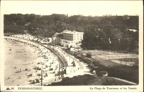 Perros-Guirec Tennis Plage Trestraou *