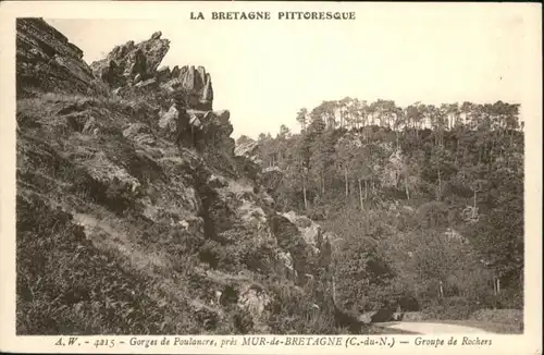 Mur-de-Bretagne Gorges Poulancre *