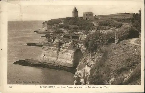 Meschers-sur-Gironde Grottes Moulin Duc x