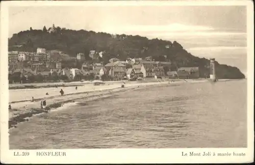 Honfleur Mont Joli Maree Haute *