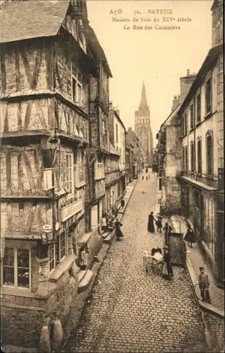 Bayeux Maison Bois Rue Cuisiniers *