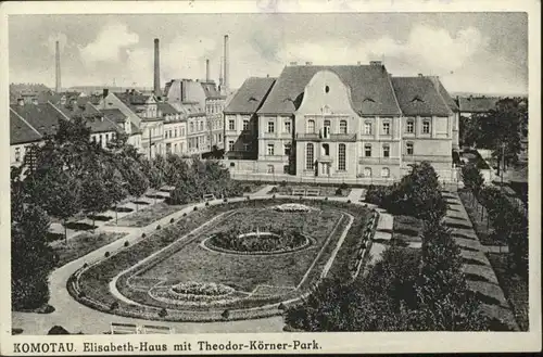 Komotau Elisabethen-Haus Theodor-Koerner-Park x