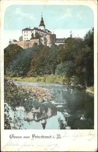 wu91369 Friedland Boehmen Sudetengau Schloss x Kategorie. Frydlant Alte Ansichtskarten