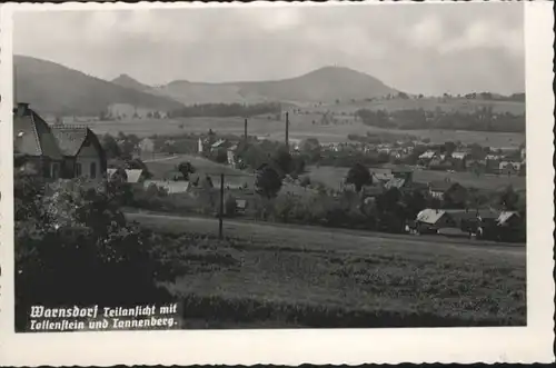 Warnsdorf Varnsdorf Warnsdorf Tollenstein Tannenberg x / Varnsdorf /Decin