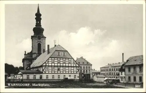 Warnsdorf Varnsdorf Warnsdorf Marktplatz * / Varnsdorf /Decin