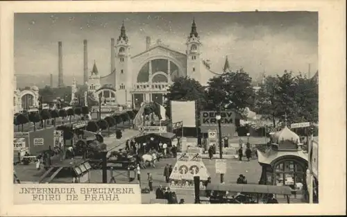 wu94383 Prag Prahy Prague Prag Mustermesse * Kategorie. Praha Alte Ansichtskarten