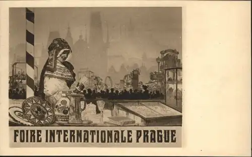 wu94391 Prag Prahy Prague Prag Mustermesse * Kategorie. Praha Alte Ansichtskarten