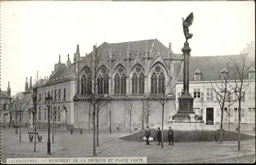 Valenciennes Monument Defense Place Verte *