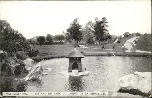 Valenciennes Etang Parc Jardin  Rhonelle *