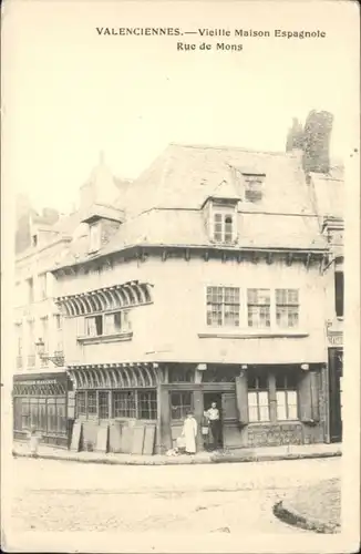 Valenciennes Maison Espagnole Rue de Mons *