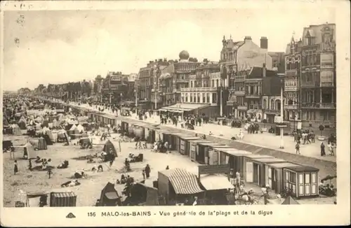 Malo-les-Bains Digue Plage Strand x