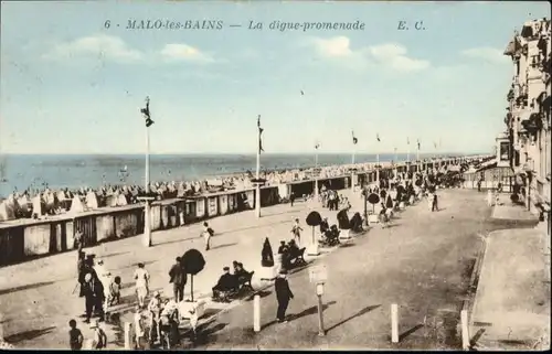 Malo-les-Bains Digue Promenade x