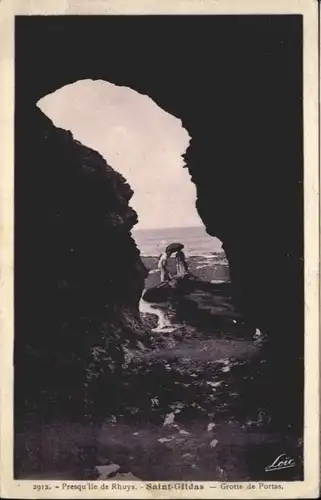 Saint-Gildas Hoehle Grotte Portas x